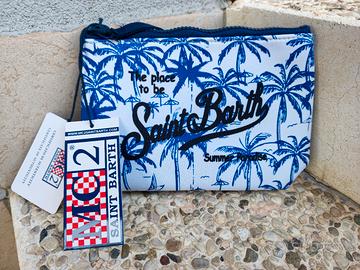 pochette MC2 saint barth palme blu 