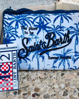 pochette MC2 saint barth palme blu 