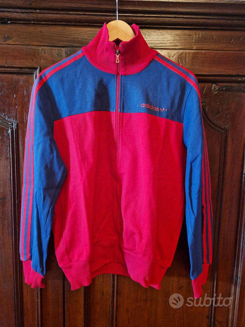 Felpa adidas outlet vintage rossa