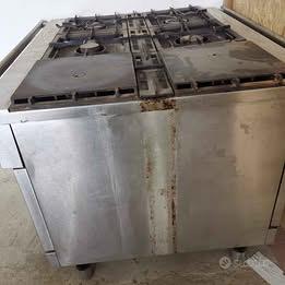 Fornelli professionali Zanussi, isola centrale