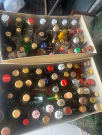 Bottigliette liquore mignon vintage anni ‘70