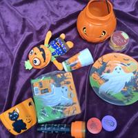 lotto  decorazioni halloween 