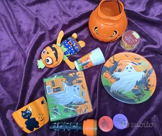 lotto  decorazioni halloween 