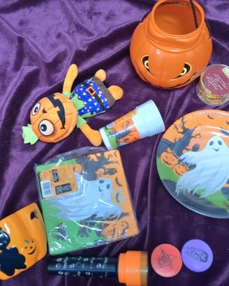 lotto  decorazioni halloween 