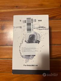 Invisible dive case insta 360 x4