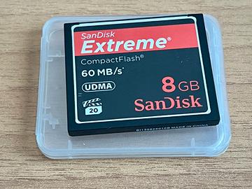 CF Card Sandisk 8Gb