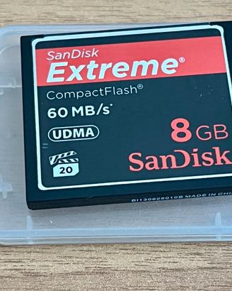CF Card Sandisk 8Gb
