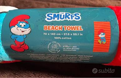 Telo mare grande puffo