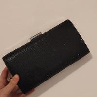 Pochette nera con brillantini 