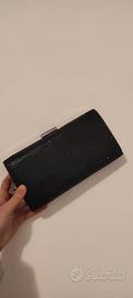 Pochette nera con brillantini 