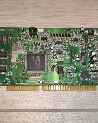Scheda Audio Creative Sound Blaster 16 ISA Vintage