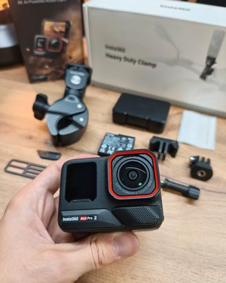 Insta360 Ace Pro 2 +Kit Moto Completo dual battery