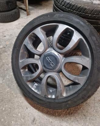 Gomme e cerchi in lega Fiat 500 L
