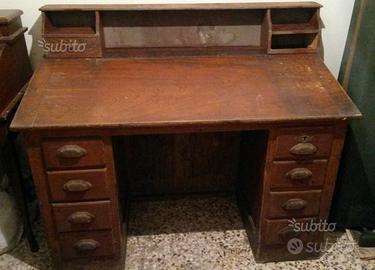 Scrivania da ufficio anni 40/50