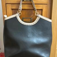 Borsa in pelle nera