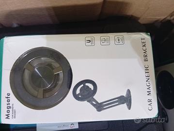 porta cellulare da auto in alluminio snodabile