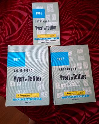 Cataloghi filatelici Yvert et Tellier 1967
