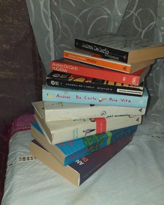 lotto libri Andrea De Carlo