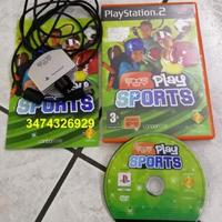 Giochi PS2 Eye Toy Play Sport con camera PS2