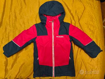 Giacca sci bambina 4-5 anni Columbia Snow More