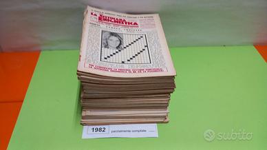 LA SETTIMANA ENIGMISTICA, anno 1982, parzialmente
