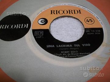 Bobby solo una lacrima sul viso