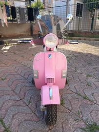 Mini Vespa Piaggio Elettrica per Bambini - Rosa