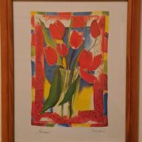 Coppia Quadri Fiori