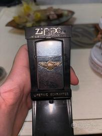 zippo slim US Navy wings 1984