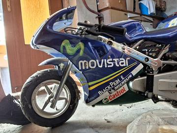 Minimoto 49cc 2T stile Movistar GP