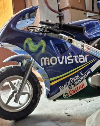 Minimoto 49cc 2T stile Movistar GP