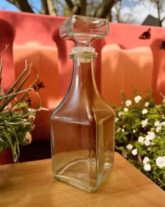 Bottiglia da liquore vintage h.25,cm