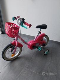 Bicicletta bambina 3 - 4 anni e Caschetto