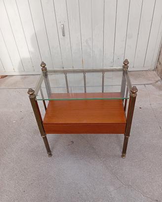 piccolo comodino anni 70 vintage 