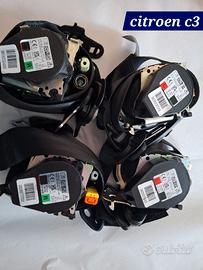 Cinture sicurezza citroen c3 dal 2017 al 2024