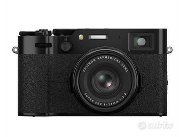 FUJIFILM X100VI BLACK -GARANZIA ITALIA