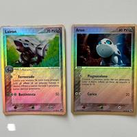 Set Carte Pokemon Aron e Lairon Reverse Holo