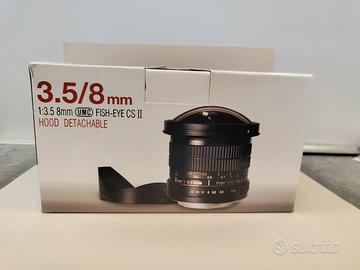 SAMYANG 8mm f/3.5 UMC Fish-eye CS II
