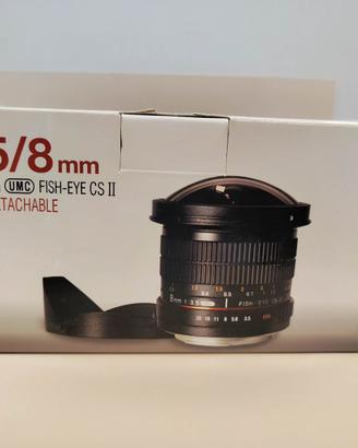 SAMYANG 8mm f/3.5 UMC Fish-eye CS II