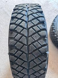 4 Cerchi + Gomme tassellate per Panda 2 serie