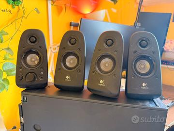 Casse Logitech RCA : per impianto 5.1/ da amplifi