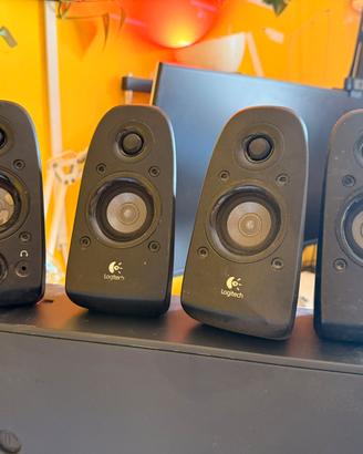 Casse Logitech RCA : per impianto 5.1/ da amplifi