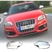 GUSCI SPECCHIETTI PER AUDI A3 A4 A5 CROMATI