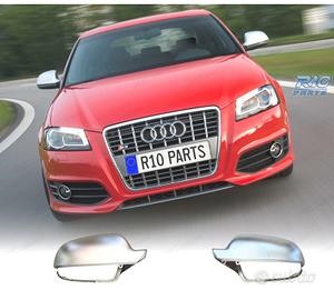 GUSCI SPECCHIETTI PER AUDI A3 A4 A5 CROMATI