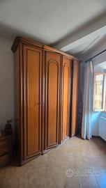 Camera da letto completa in legno massello GRATIS
