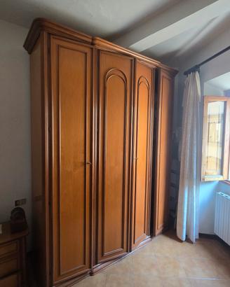 Camera da letto completa in legno massello GRATIS