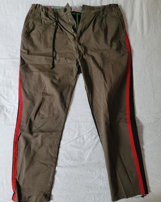 Pantaloni Uomo Marroni/neri a caviglia Berna