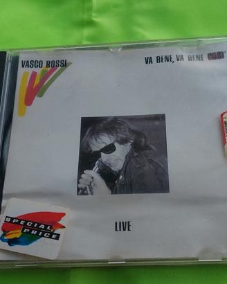 CD VASCO VA BENE VA BENE COSÌ LIVE 1984