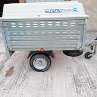 Carrello/rimorchio per trasporto cani