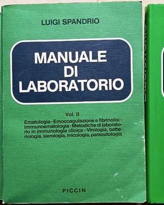 Manuale di Laboratorio Volumi 1-2-3,  L. Spandrio